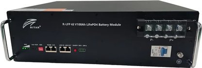 Аккумуляторная литиевая батарея 48 В 100 Aч, LiFePo4 Ritar R-LFP48V100Ah Фото № 2