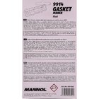 Червоний силіконовий високотемпературний герметик Mannol 9914 Silicone-Gasket rot 85 гр Фото № 2