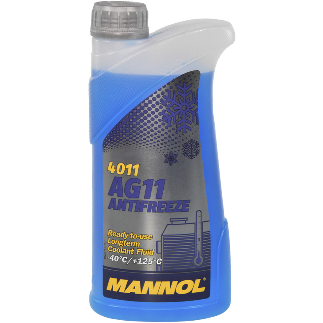  Антифриз готовий Mannol AG11 Antifreeze (-40°C) 1л синій