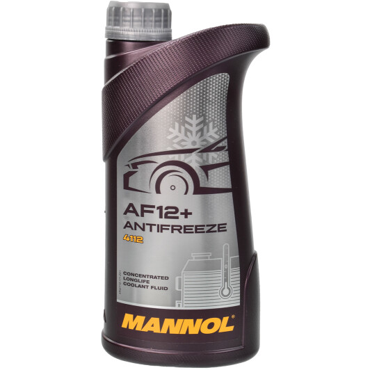  Концентрат антифризу Mannol AF12+ Antifreeze 1л червоний