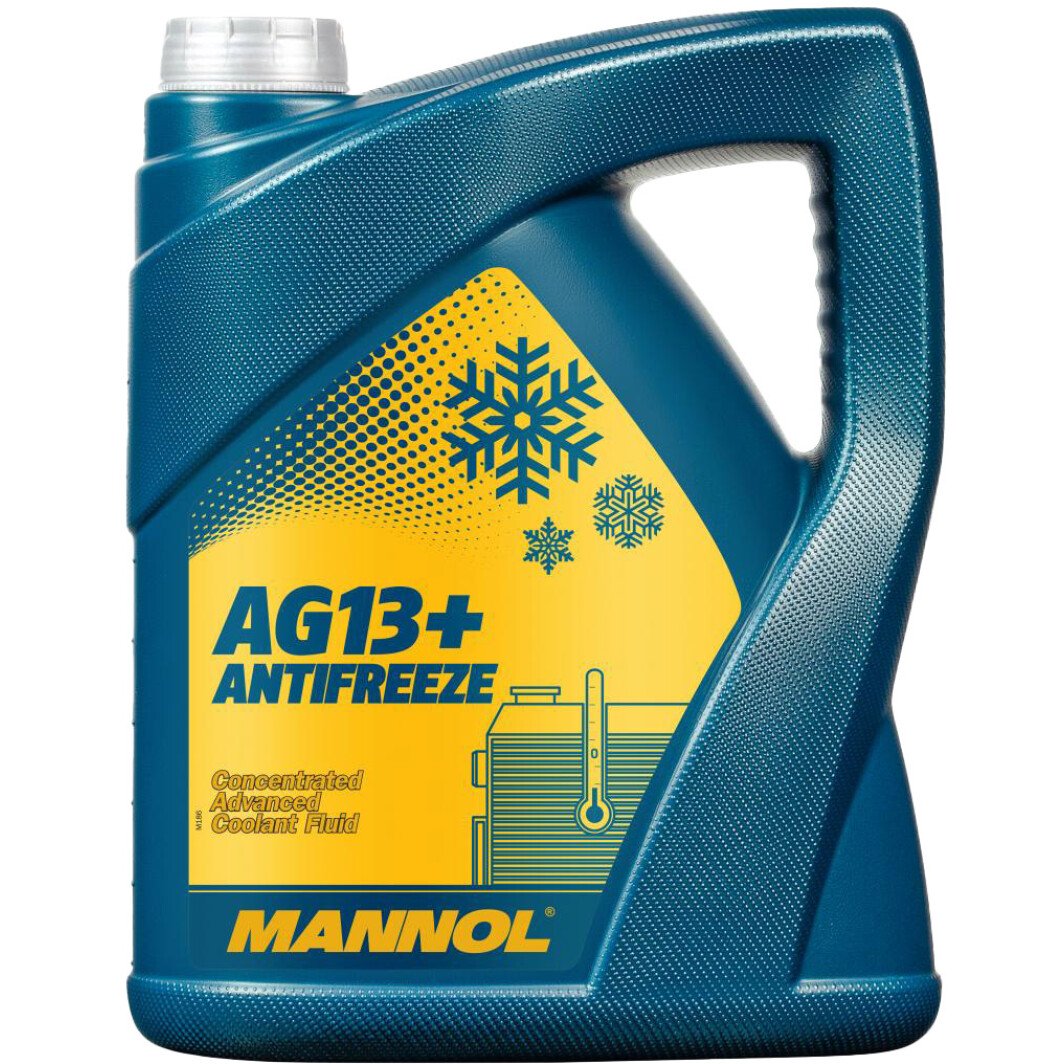  Концентрат антифризу Mannol AG13+ Antifreeze 5л жовтий