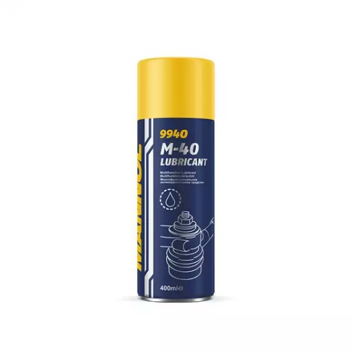 Смазка проникающая MANNOL M-40 Lubricant многофункциональная 9940 400мл