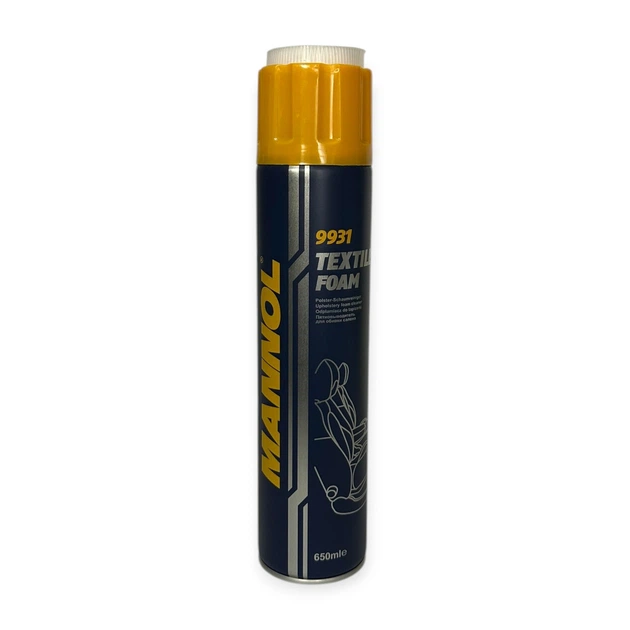 Піна-очисник для текстилю Mannol 9931 Textile Foam (Polster Schaum) 650 мл