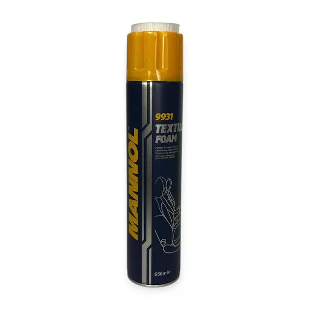  Пена-очиститель для текстиля Mannol 9931 Textile Foam (Polster Schaum) 650 мл