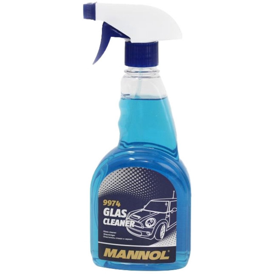 Средство для очистки автомобильного стекла, фар и зеркал Mannol 9974 Glas Cleaner 500 мл