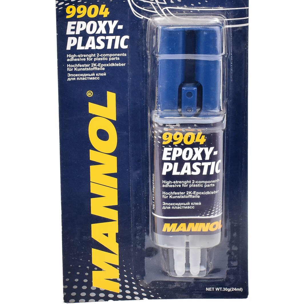Клей для пластикових деталей Mannol 9904 Epox-Plast 30гр/24мл