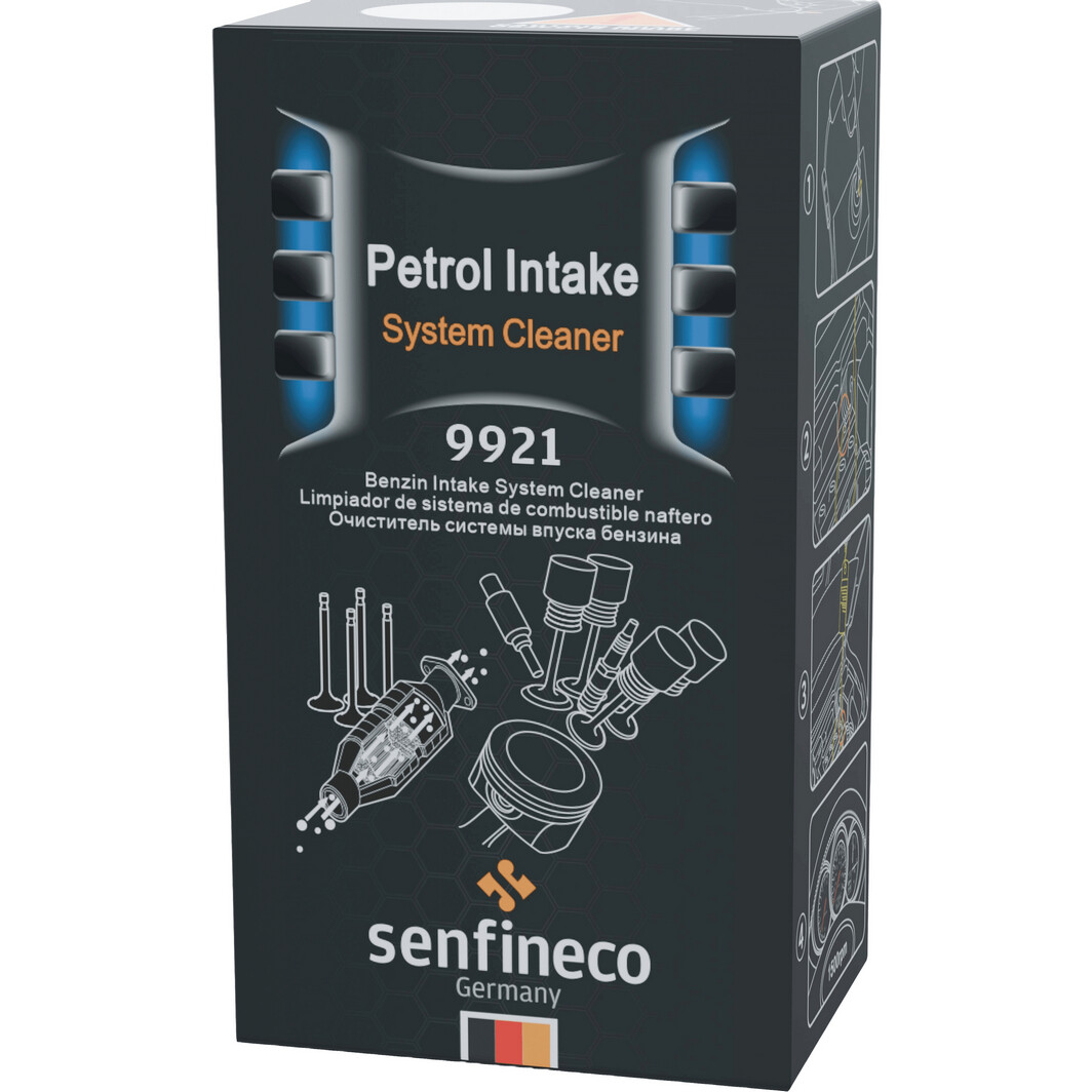 Очищувач впускної системи бензинового двигуна і каталізатора Senfineco Petrol intake system cliner 450мл