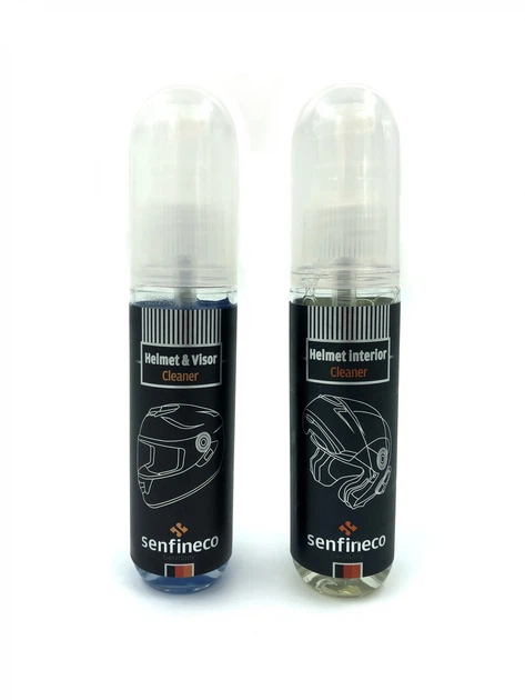 Набор для ухода за шлемом и визором Senfineco Helmet Maintenance Kit 9912, 2×50 мл