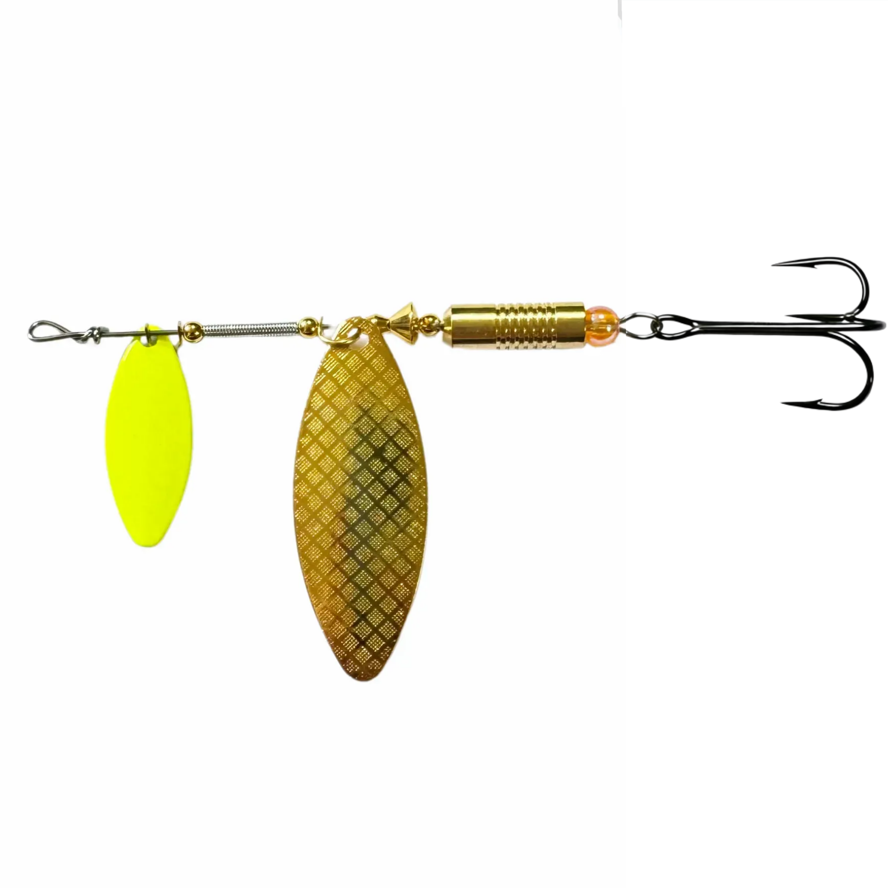 Блешня оберталка Condor Fishing Long Chip Tandem (5104) №3 10г Колір: YG1