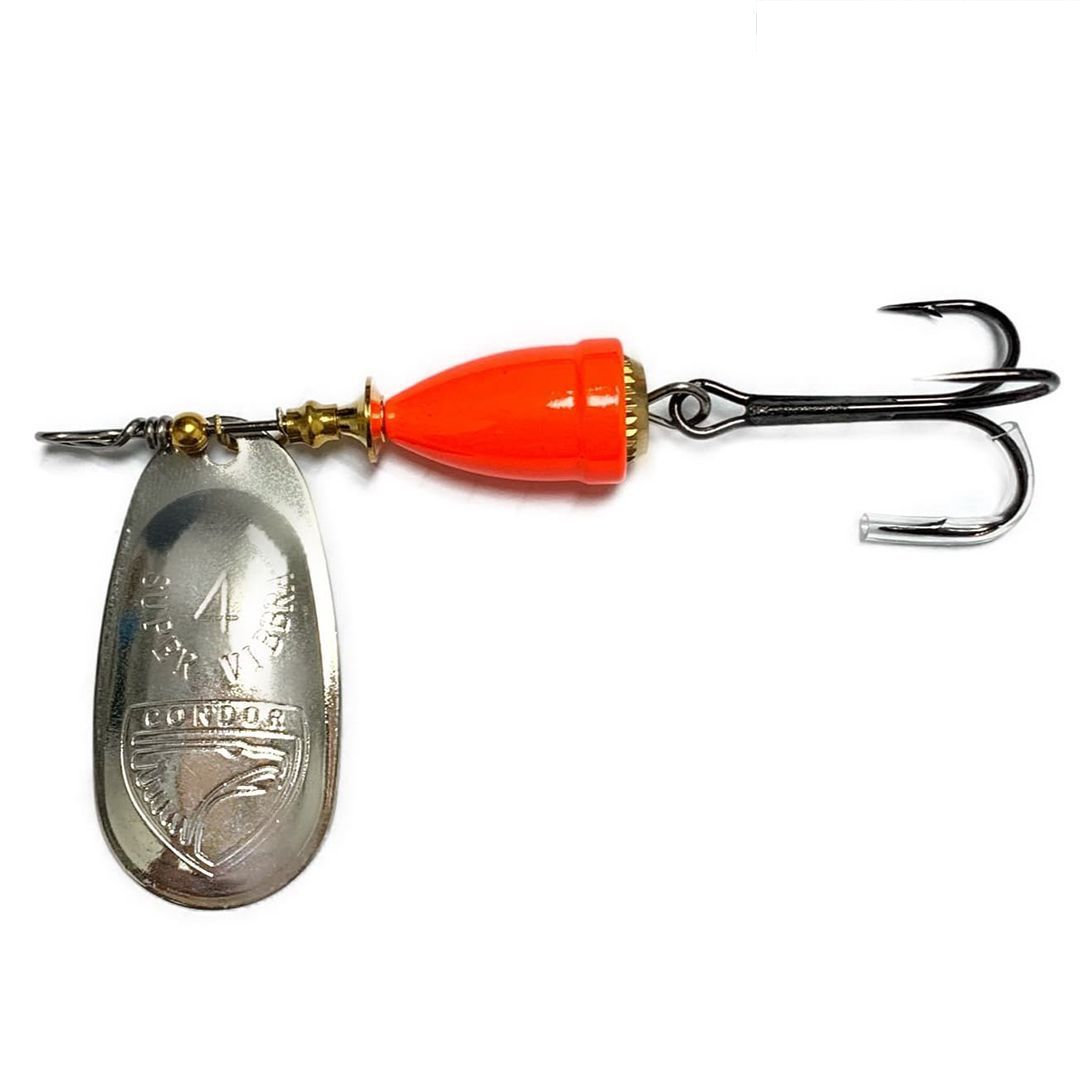 Блешня оберталка Condor Fishing Super Vibbra (5181) №4 10г Колір: 115OR