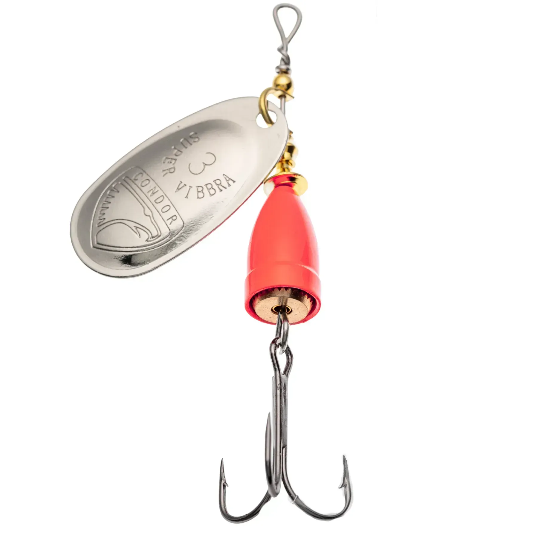 Блешня оберталка Condor Fishing Super Vibbra (5181) №3 8г Колір: 115OR 