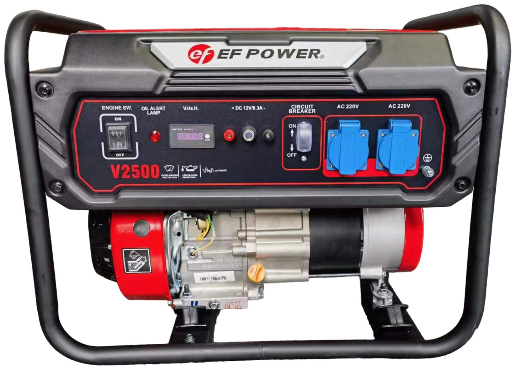  Бензиновый генератор EF POWER V2500 2,2 кВт
