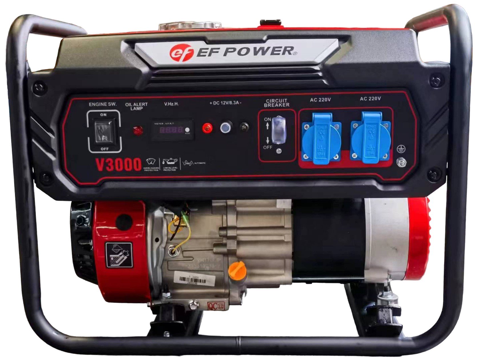  Бензиновый генератор EF POWER V3000 2,8 кВт