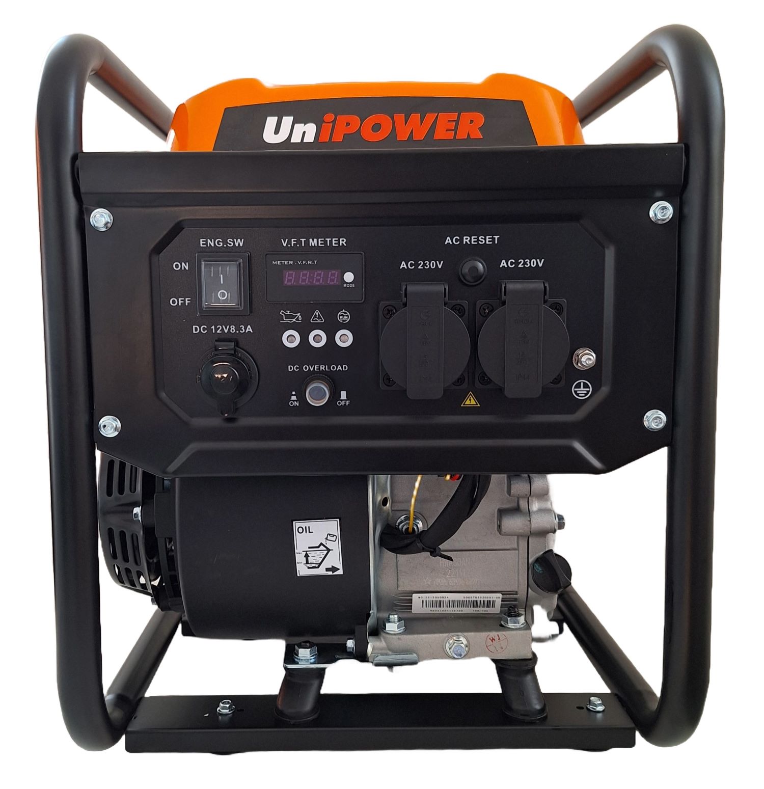 Инверторный бензиновый генератор UniPOWER H4500i-1 3,5 кВт