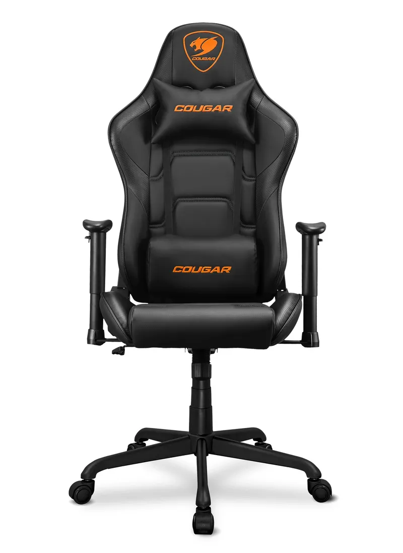  Крісло геймерське, дихаюча екошкіра, сталевий каркас Cougar Armor ELITE (Black) 