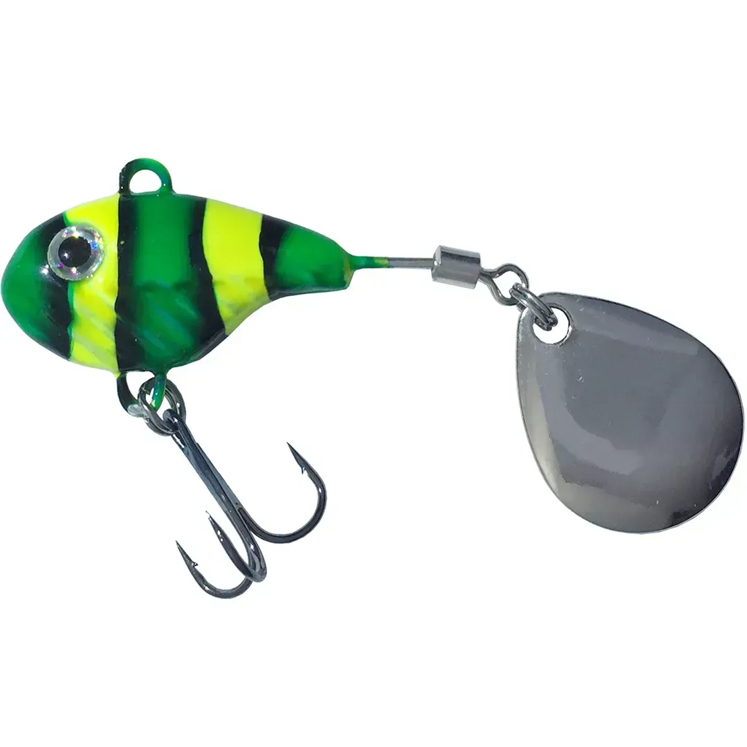 Тейл-спінери – купити приманки tail spinner на щуку, окуня | Plario Тейл-спінер Condor Fishing Rocket ручна робота 28мм 18г Колір: 15