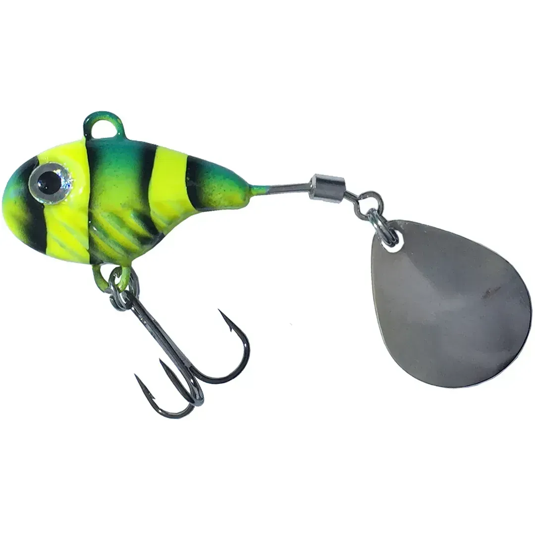 Тейл-спінери – купити приманки tail spinner на щуку, окуня | Plario Тейл-спінер Condor Fishing Rocket ручна робота 28мм 18г Колір: 9