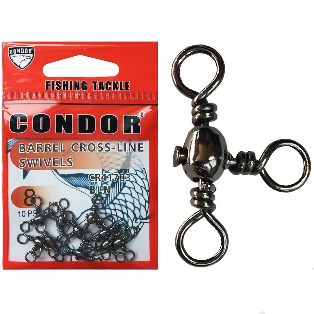 Тройной вертлюжок Condor Fishing CR41703 #6 27кг 10шт