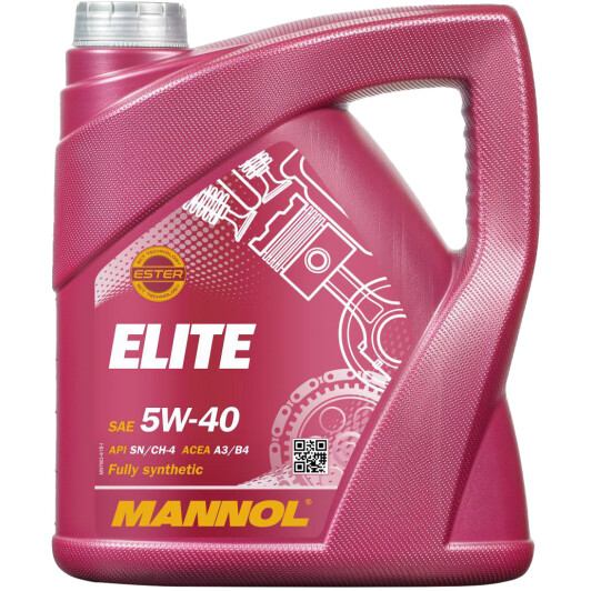  Моторна олива Mannol Elite 5W-40 4л