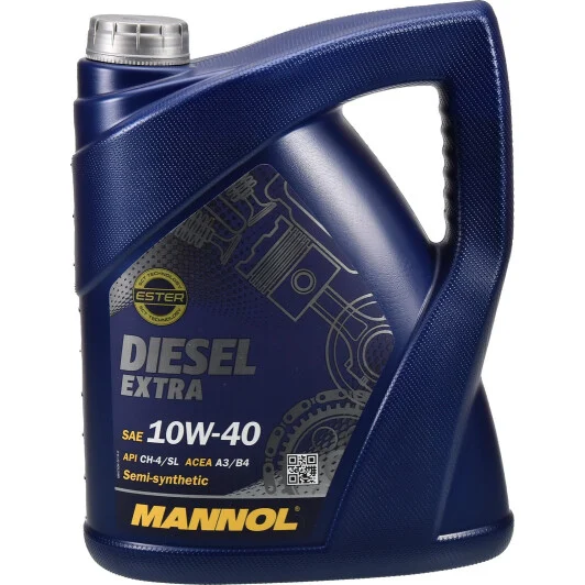  Моторна олива Mannol Diesel Extra 10W-40 5л