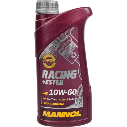  Моторна олива Mannol Racing + Ester 10W-60 1л