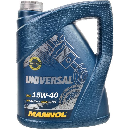 Моторна олива Mannol UNIVERSAL 5л 15W-40