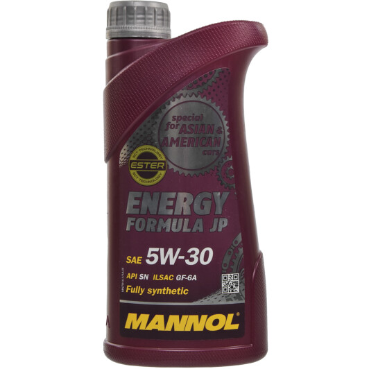 Моторна олива Mannol ENERGY FORMULA JP 5W-30 1л