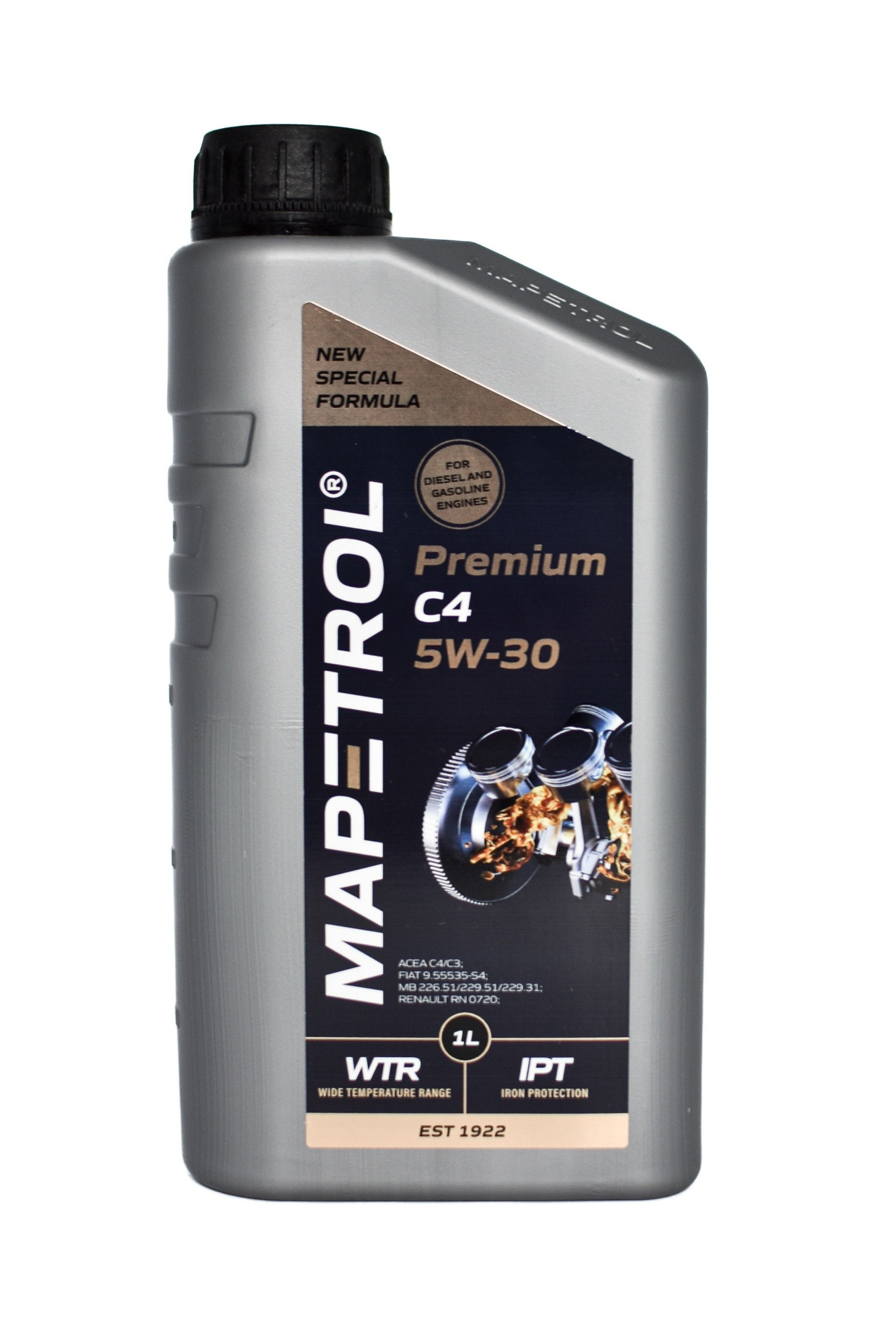 Олива моторна MAPETROL PREMIUM C4 5W-30 1L