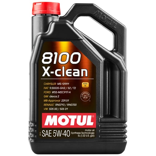  Олива моторна Motul 8100 X-CLEAN 5W-40 5L