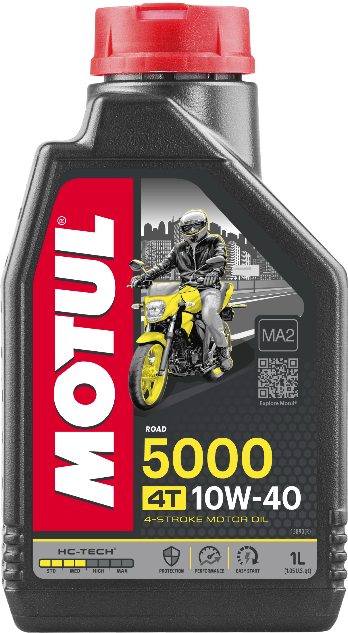  Олива моторна Motul 5000 10W-40 4T 1L