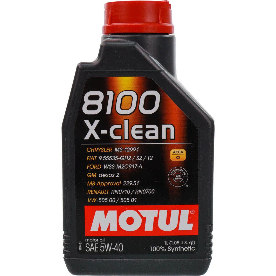  Олива моторна Motul 8100 X-CLEAN 5W-40 1L