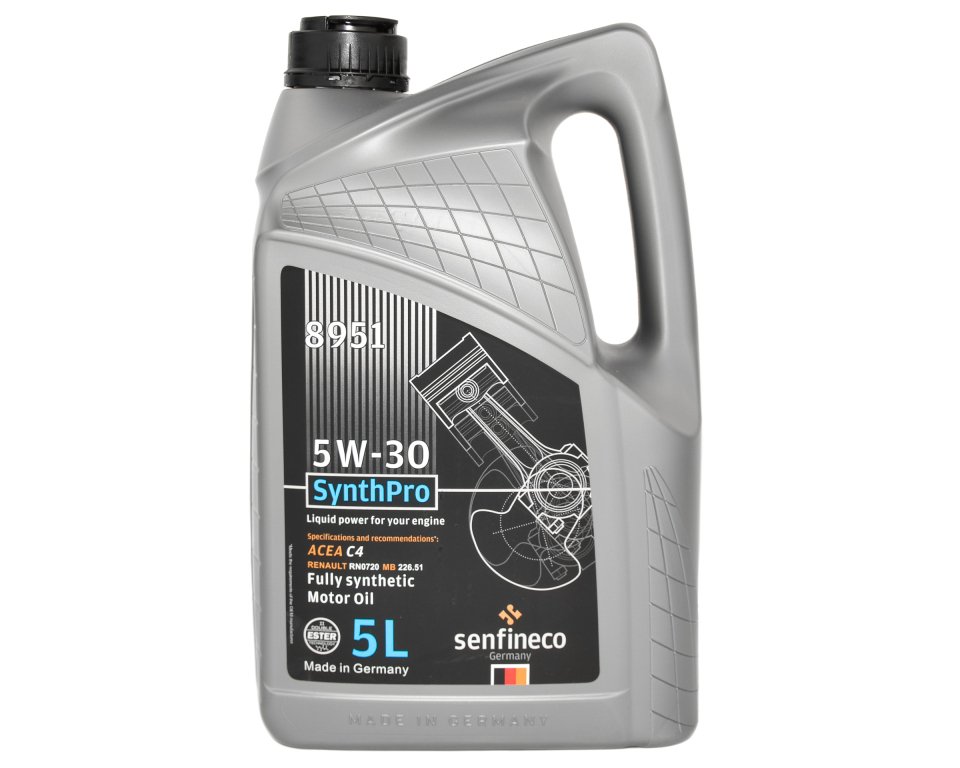 Синтетическое моторное масло Senfineco SynthPro 5W-30 C4 5 л (8951)