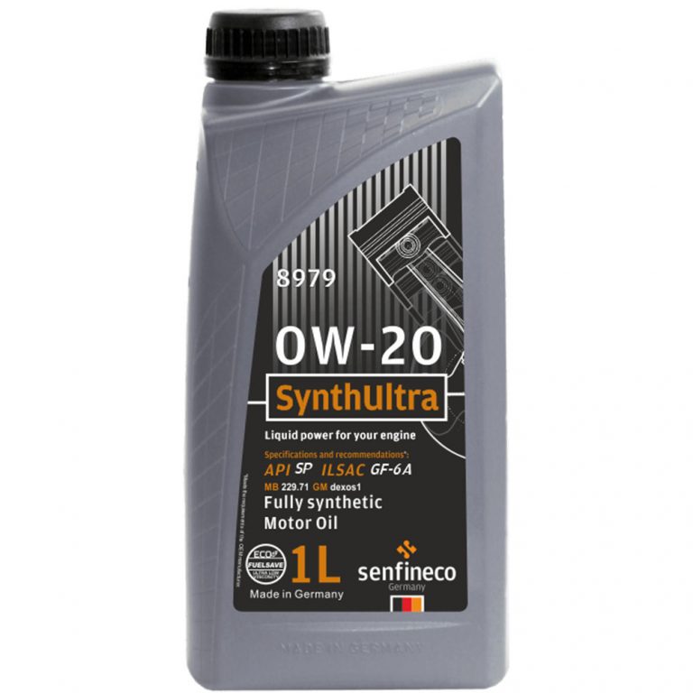 Моторное масло Senfineco SynthUltra 0W-20 SQ/GF-7A 8979, 1 л