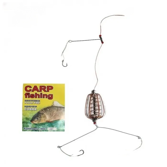 Каталог - Интернет магазин Plario Carp Fishing кормушка оснащена неокрашенной грушей 25g