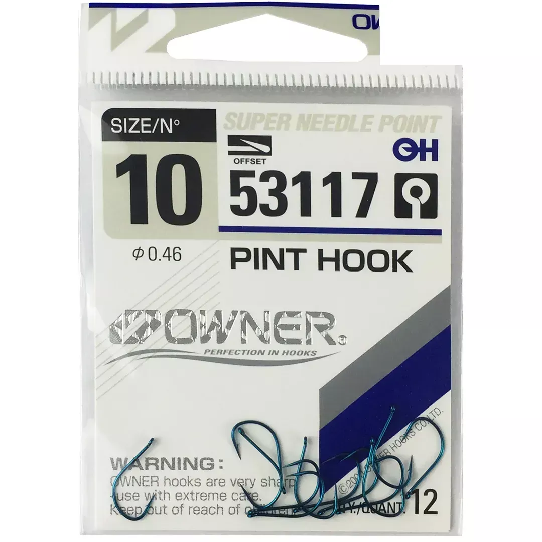 Гачки Owner Pint Hook Blue (53117) #6 