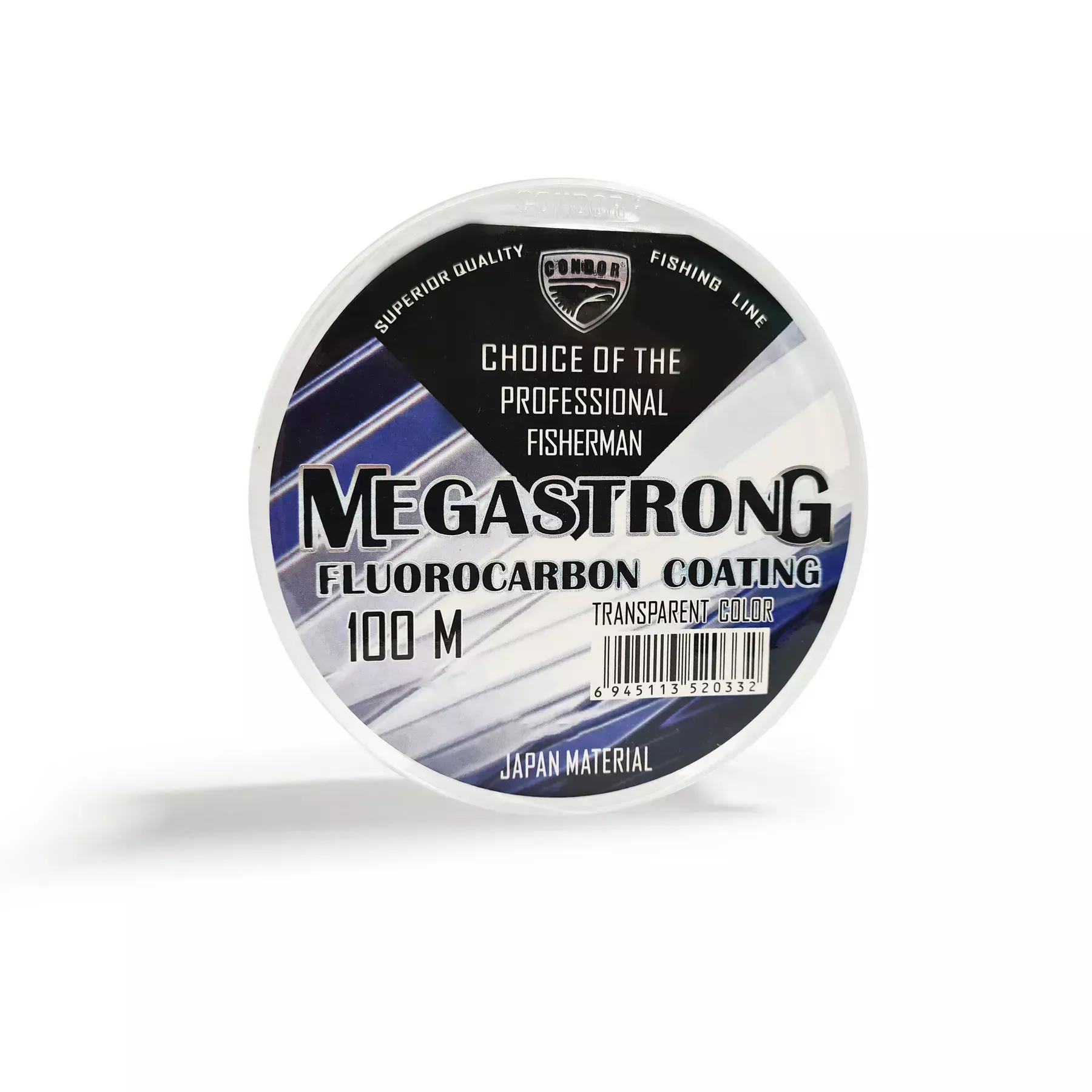 Волосінь Condor Fishing Megastrong Fluorocarbon Coating 100м 0.30мм 13.3кг