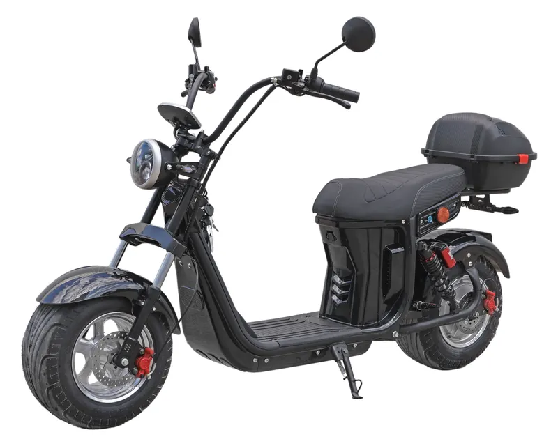 Электроскутер, 2000 Вт, черный Maxxter ROCK 2.0 (Black)