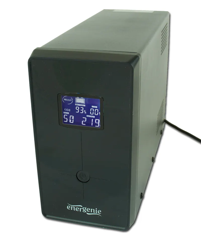  Источник бесперебойного питания 1500VA, LCD, USB, серия Pro EnerGenie EG-UPS-034